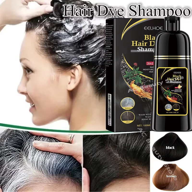 Hair Care Collagen - 100ml Natural Herbal Hair Dye Shampoo
