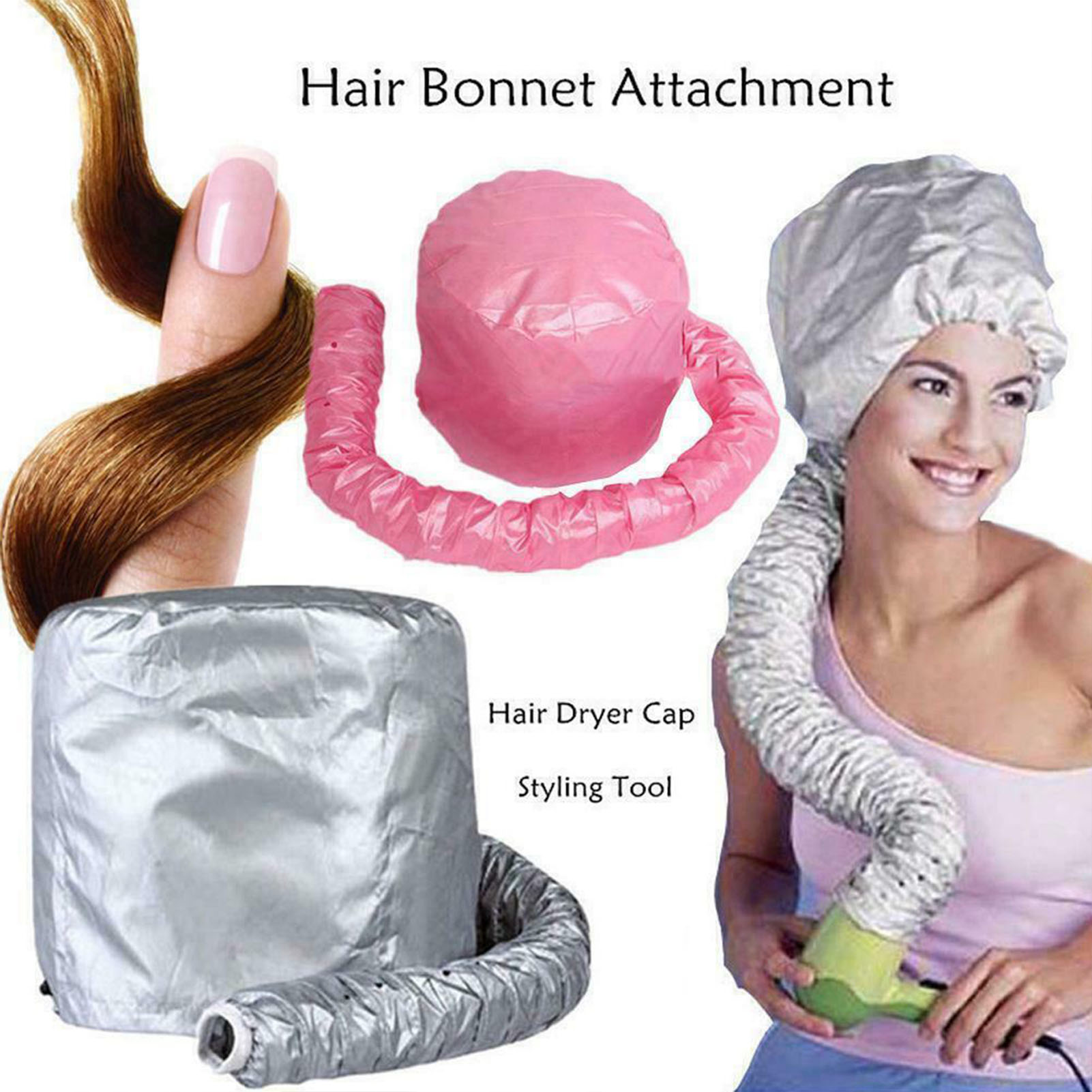 Hair Care In Salon - Hair Dryer Steamer Cap Reusable Styling