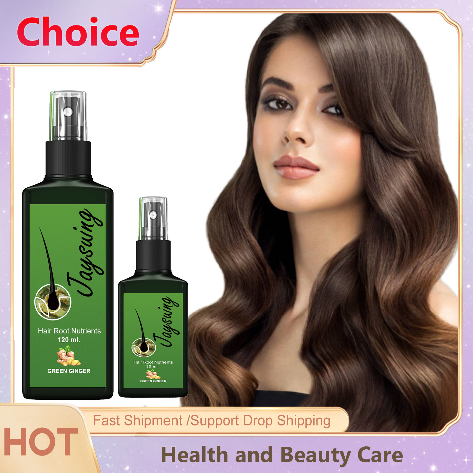 Hair Care Serum - Hair Growth Oil Spray Nourishing Root