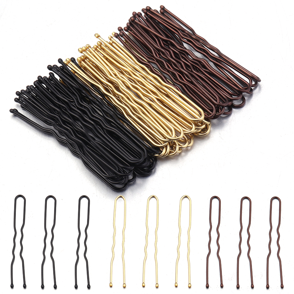 50Pcs Women Girls U Shaped Hai - Bobby Pin Bulk のレビューと価格