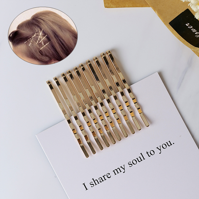 10pcs Hair Clips Hairpins Gold - Bobby Pin Bulk のレビューと価格