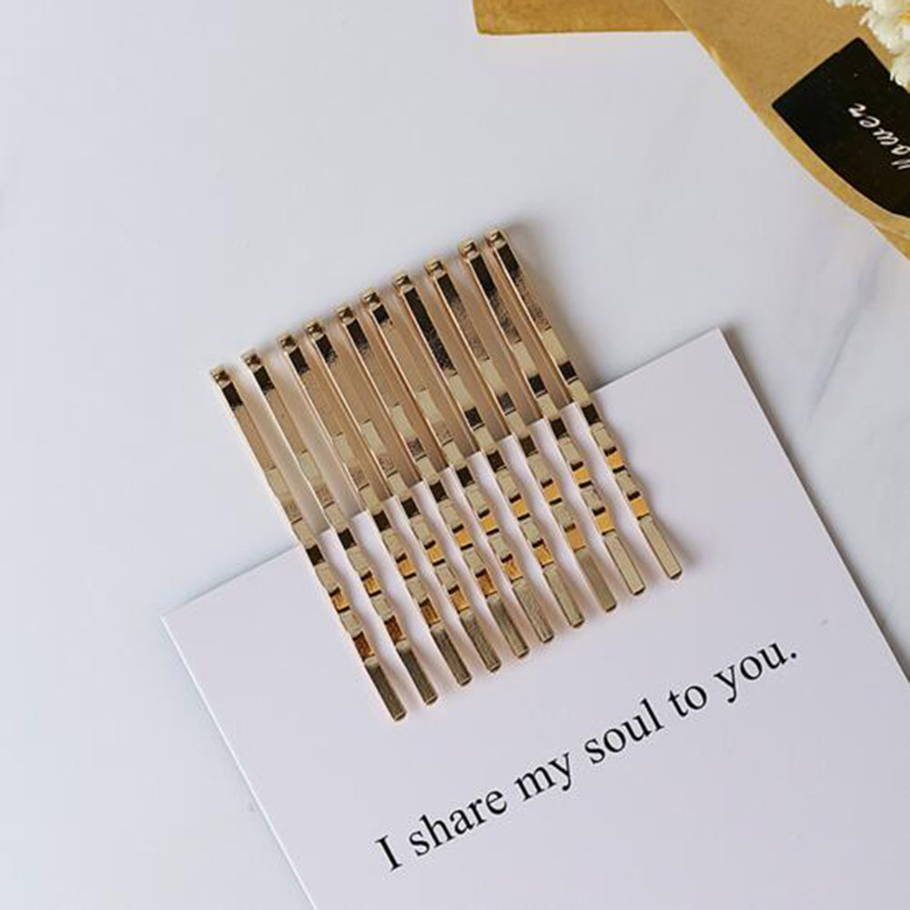 10pcs Hair Clips Hairpins Gold - Bobby Pin Bulk のレビューと価格