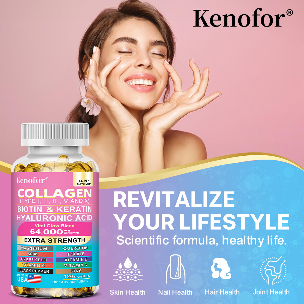 Complex Collagen Capsules, Bri - Hair Care Collagen のレビューと価格