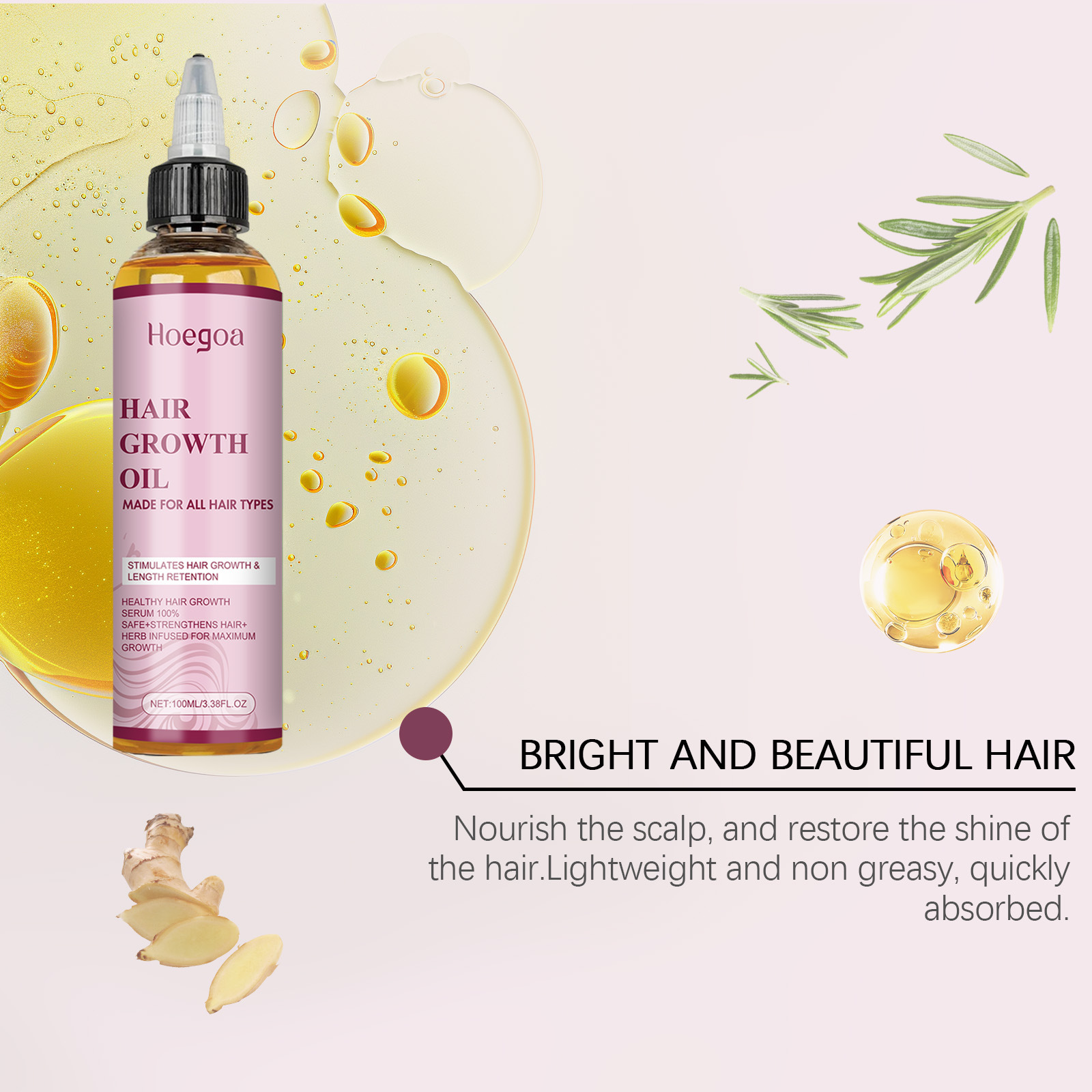 Hair Growth Oil Repair Split E - Hair Care Naturally のレビューと価格