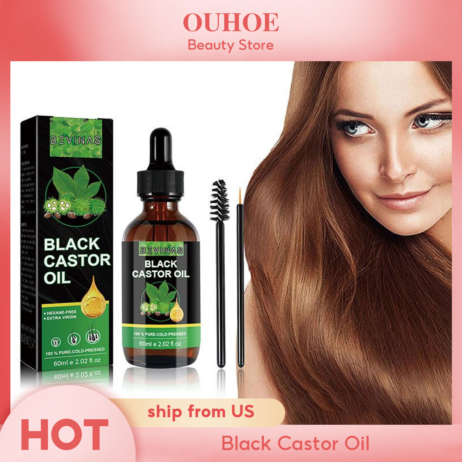 Black Castor Oil Nourishes Hai - Hair Care Naturally のレビューと価格