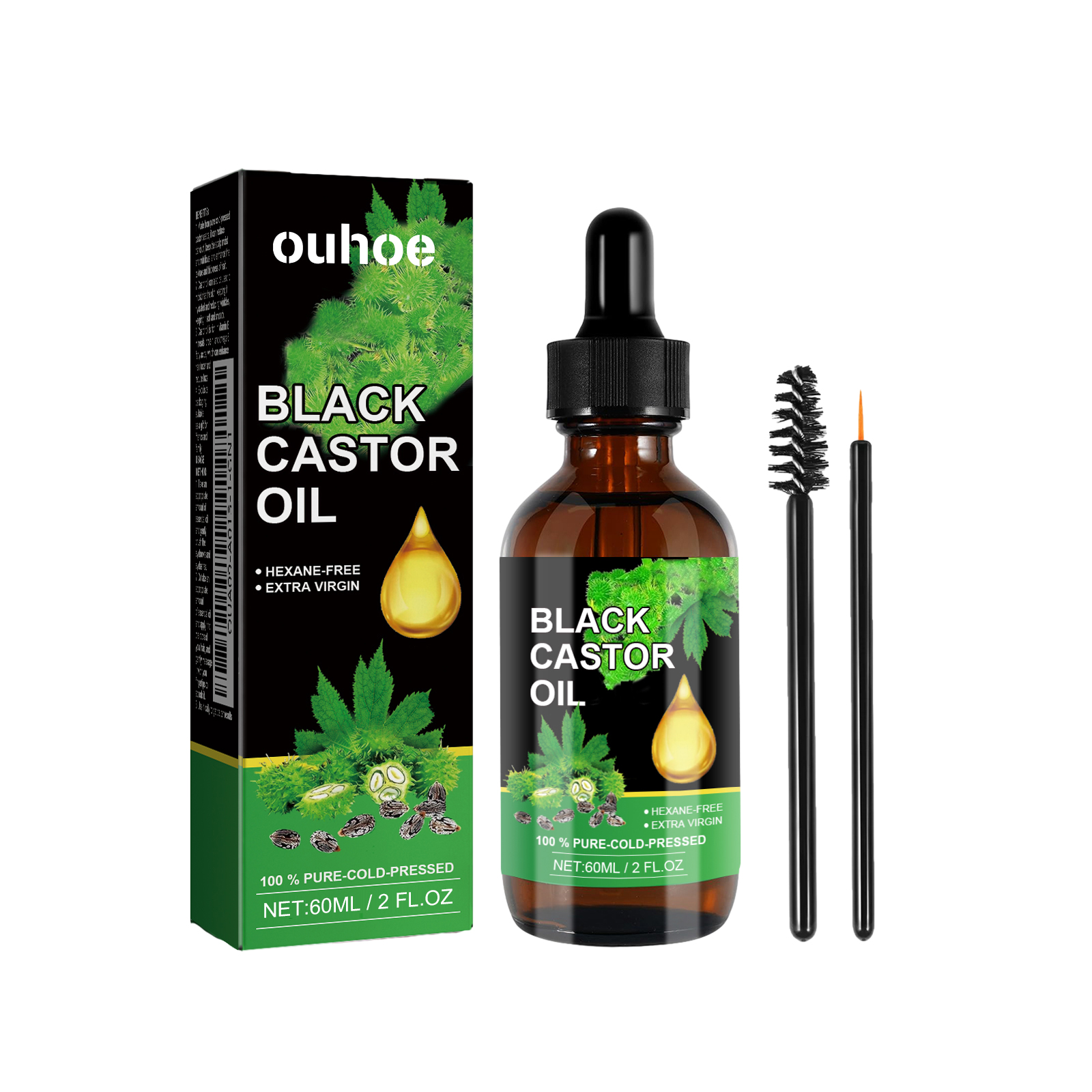 Black Castor Oil Nourishes Hai - Hair Care Naturally のレビューと価格