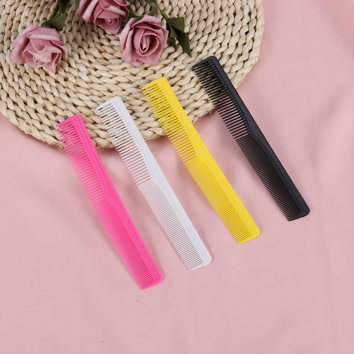 Tooth Hair Comb Anti-Static Pl - Hair Care Barber Daily のレビューと価格
