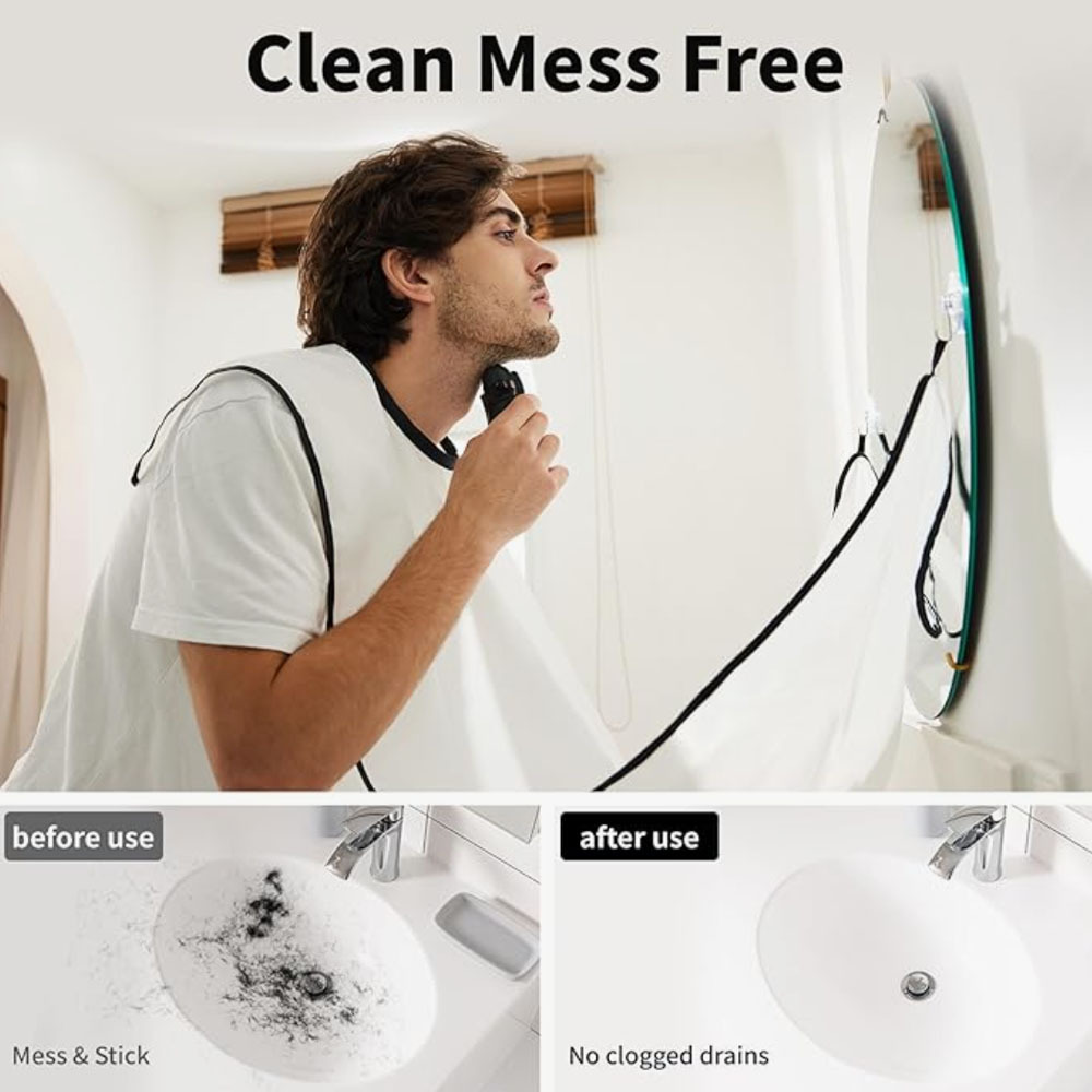 Breathable Mesh Beard Shaving  - Hair Care Barber Daily のレビューと価格