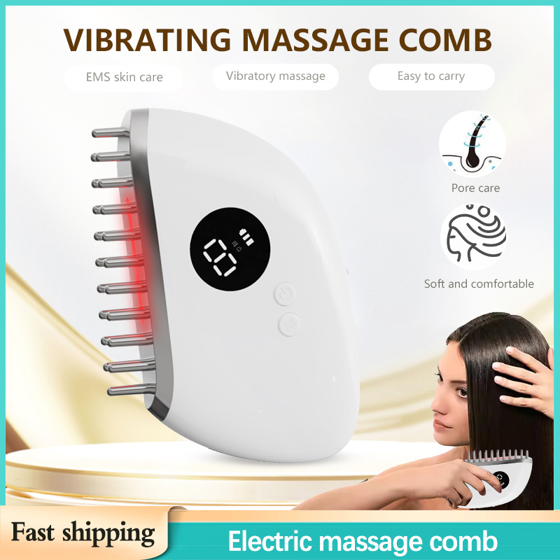 Electric Hair Growth Comb Red  - Hair Care Growth のレビューと価格