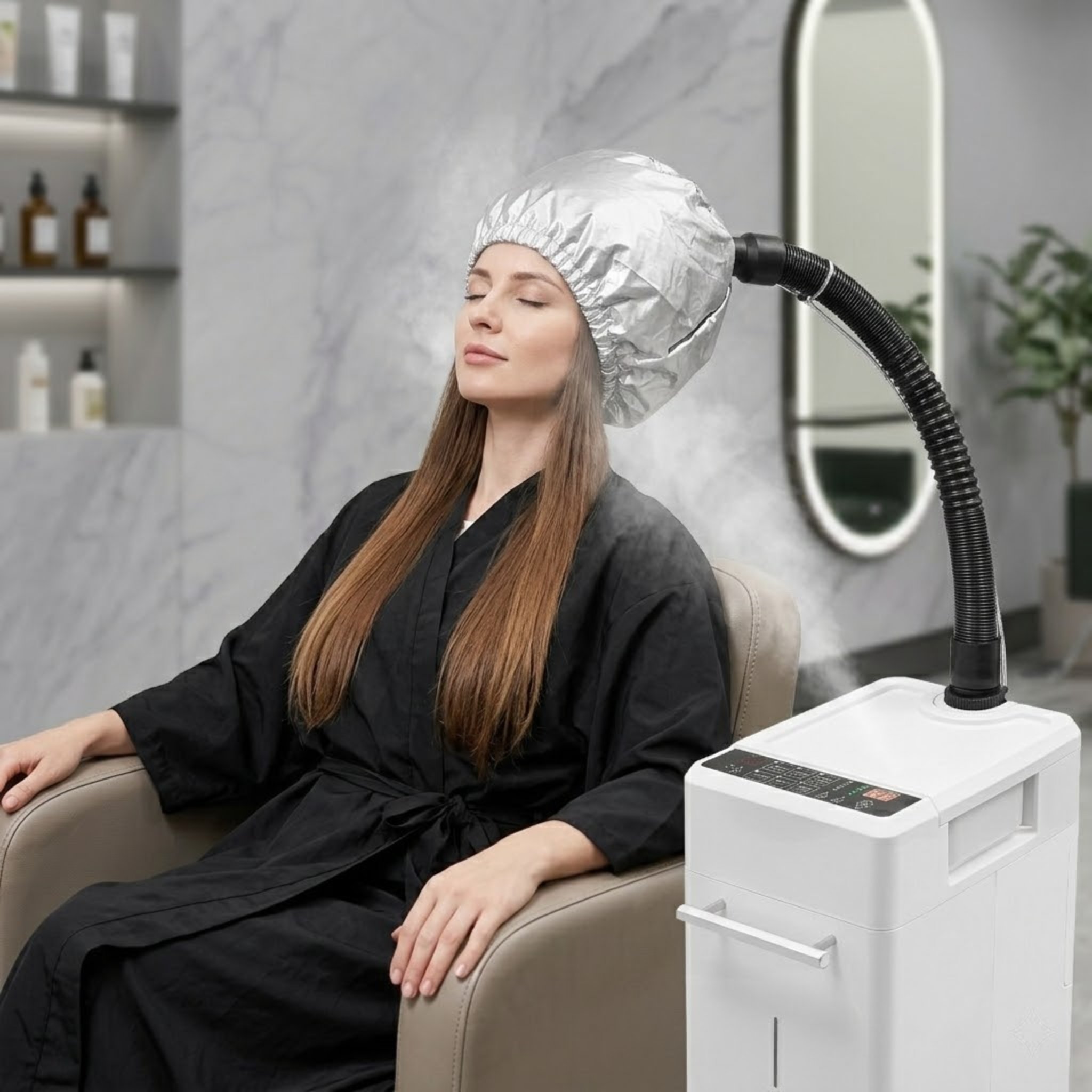 Nano Hair Steamer Machine Home - Hair Care In Salon のレビューと価格