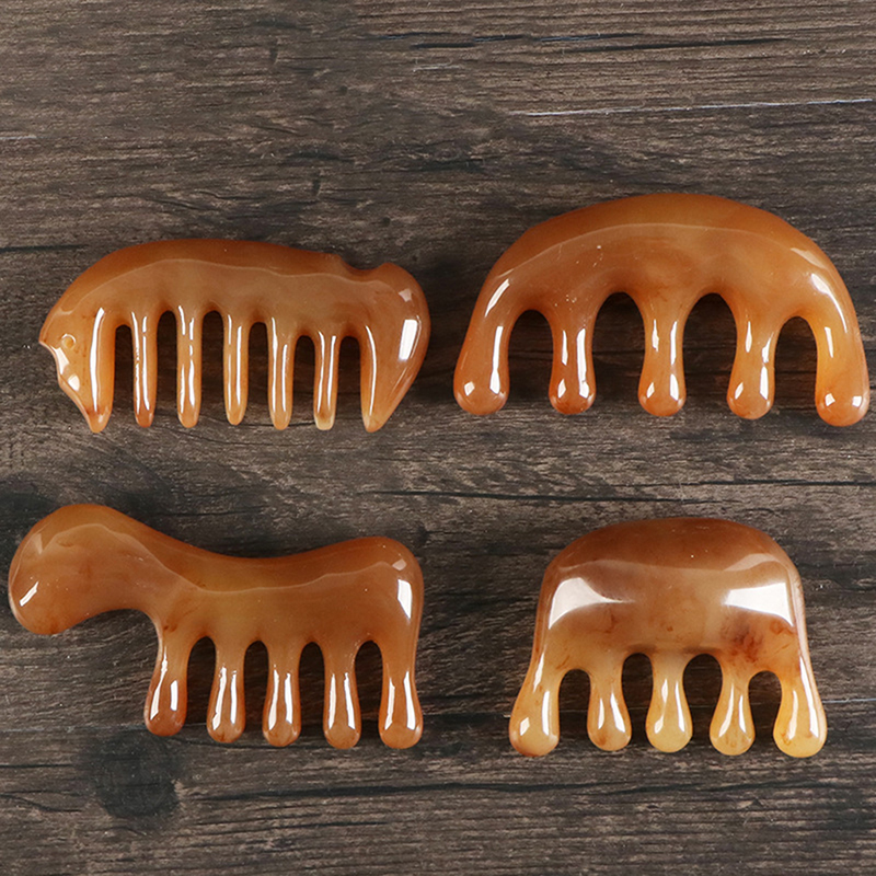 Natural Ox Horn Gua Sha Tools  - Hair Care Naturally のレビューと価格