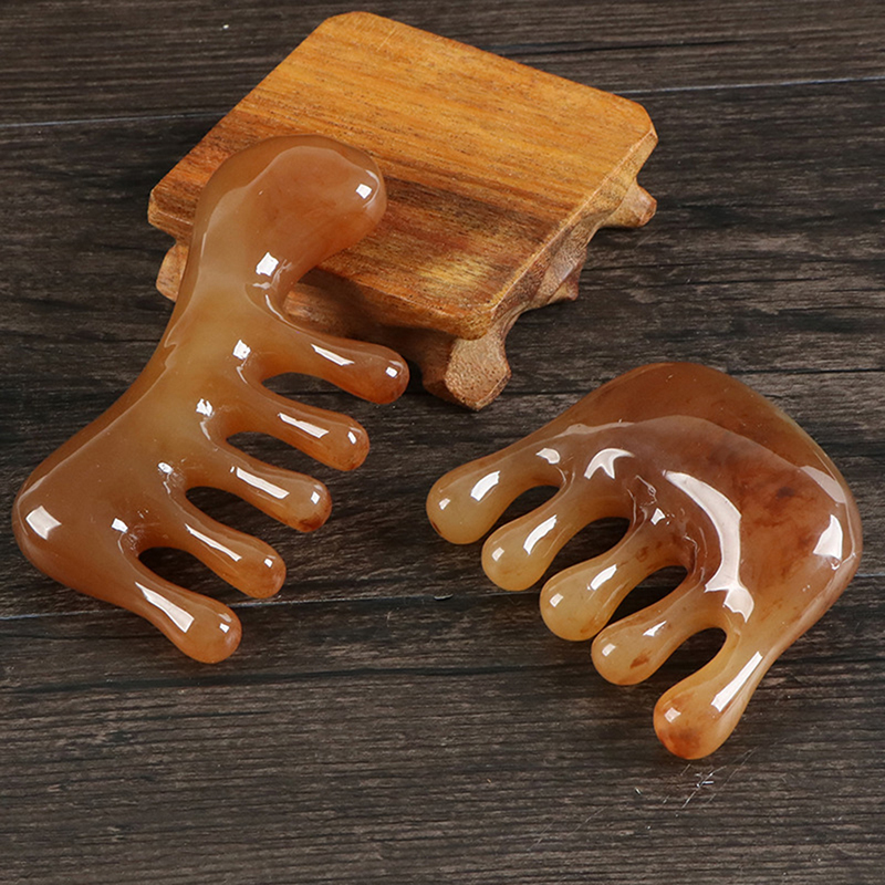 Natural Ox Horn Gua Sha Tools  - Hair Care Naturally のレビューと価格