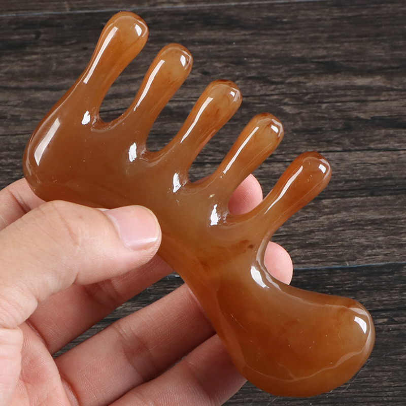 Natural Ox Horn Gua Sha Tools  - Hair Care Naturally のレビューと価格