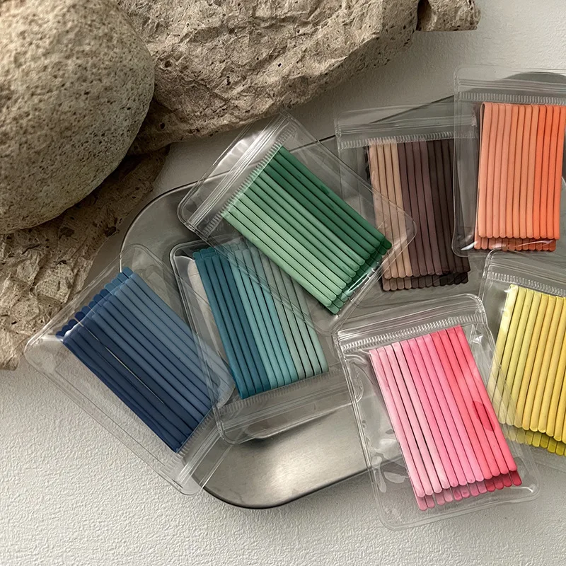 12/20pcs Candy Color Metal Hai - Bobby Pin Bulk のレビューと価格