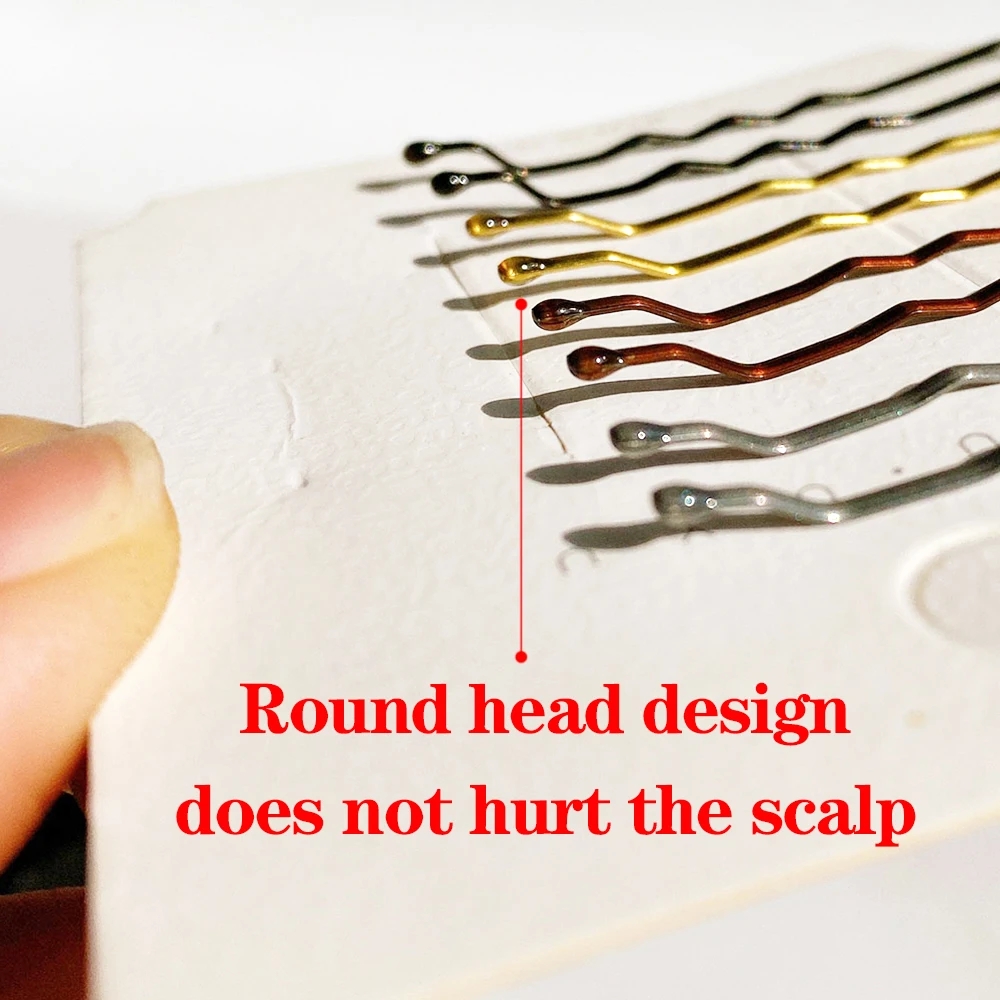 50pcs Women Girls Solid Bobby  - Bobby Pin Bulk のレビューと価格