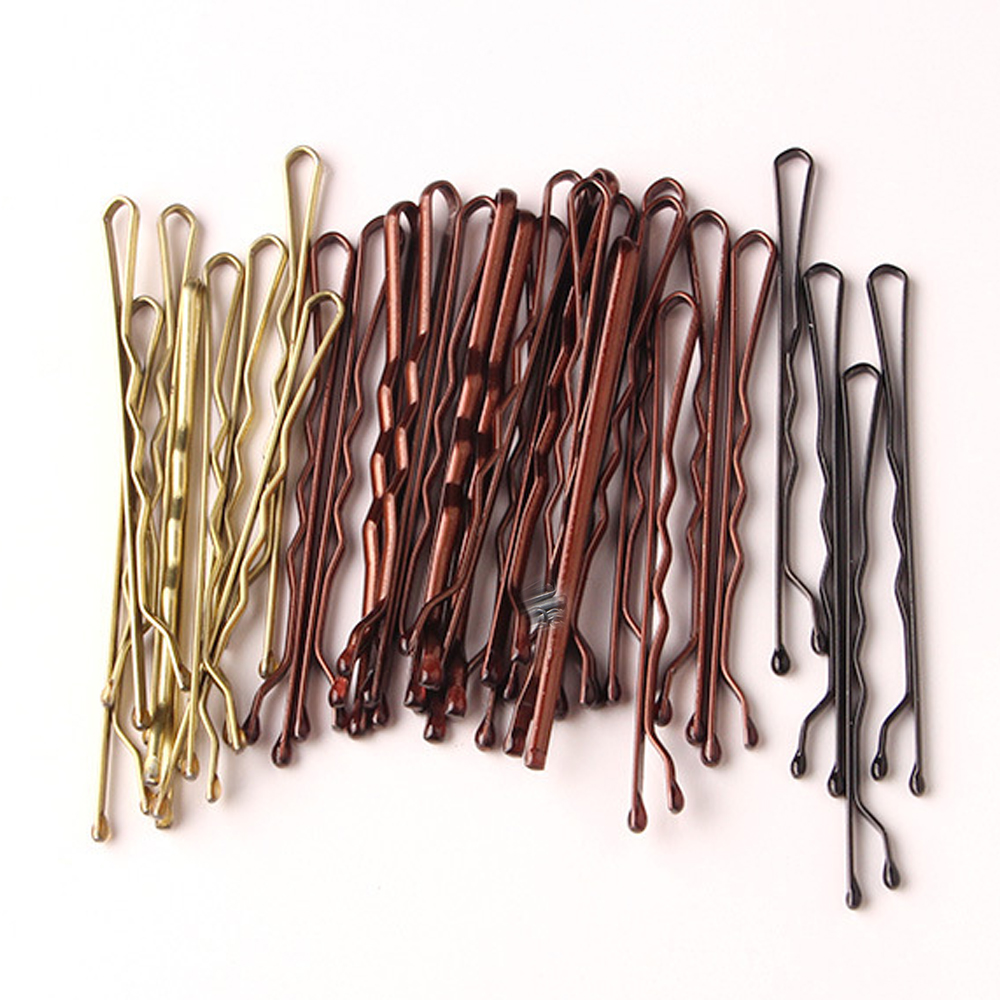 50pcs Women Girls Solid Bobby  - Bobby Pin Bulk のレビューと価格