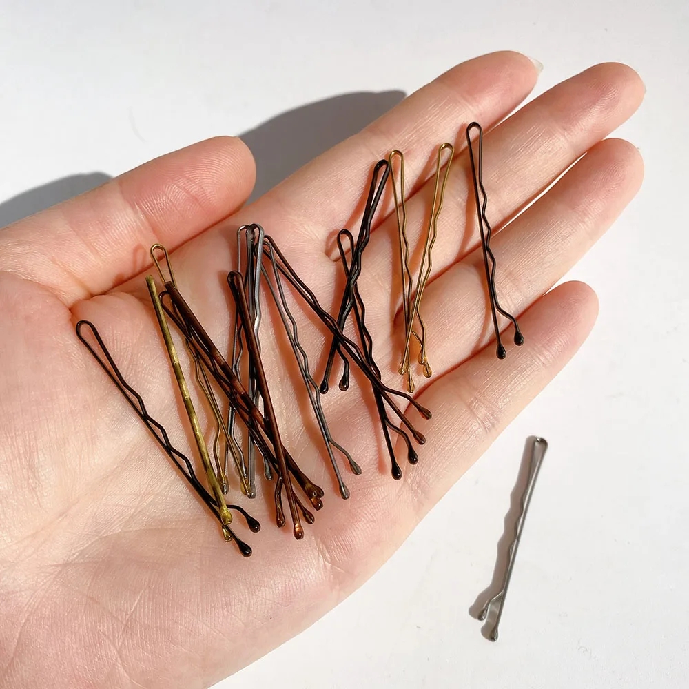 50pcs Women Girls Solid Bobby  - Bobby Pin Bulk のレビューと価格