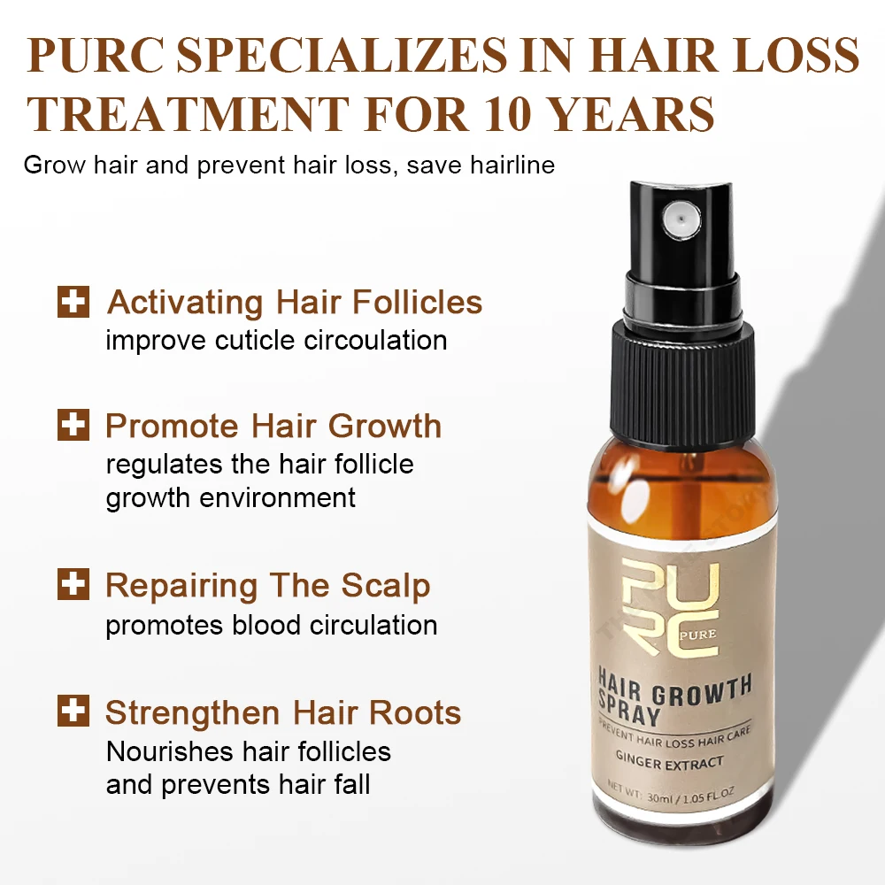 PURC Ginger Hair Spray Root St - Hair Care Serum のレビューと価格