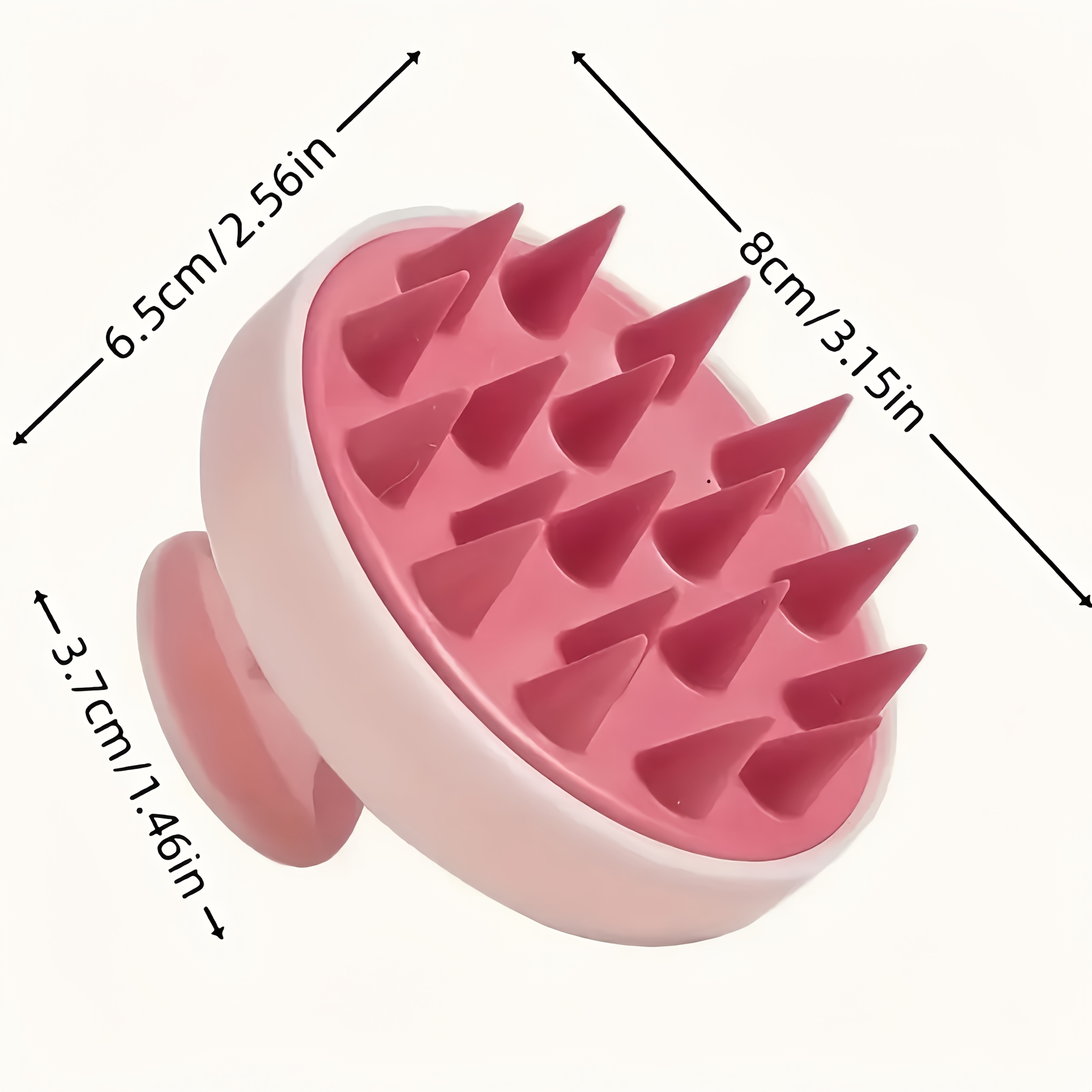 1PC Silicone Shampoo Brush Mul - Hair Care In Salon のレビューと価格