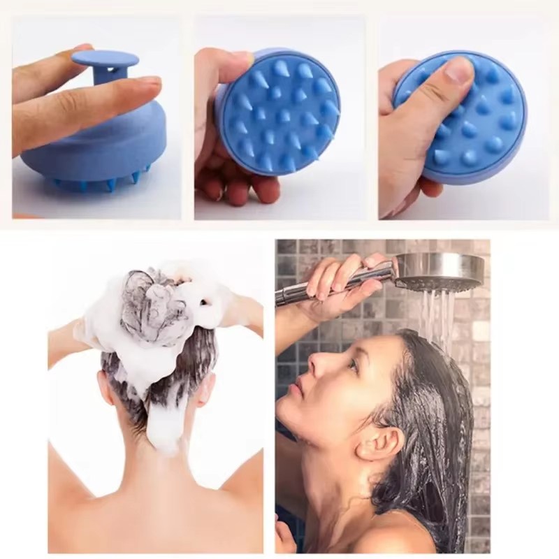 1PC Silicone Shampoo Brush Mul - Hair Care In Salon のレビューと価格