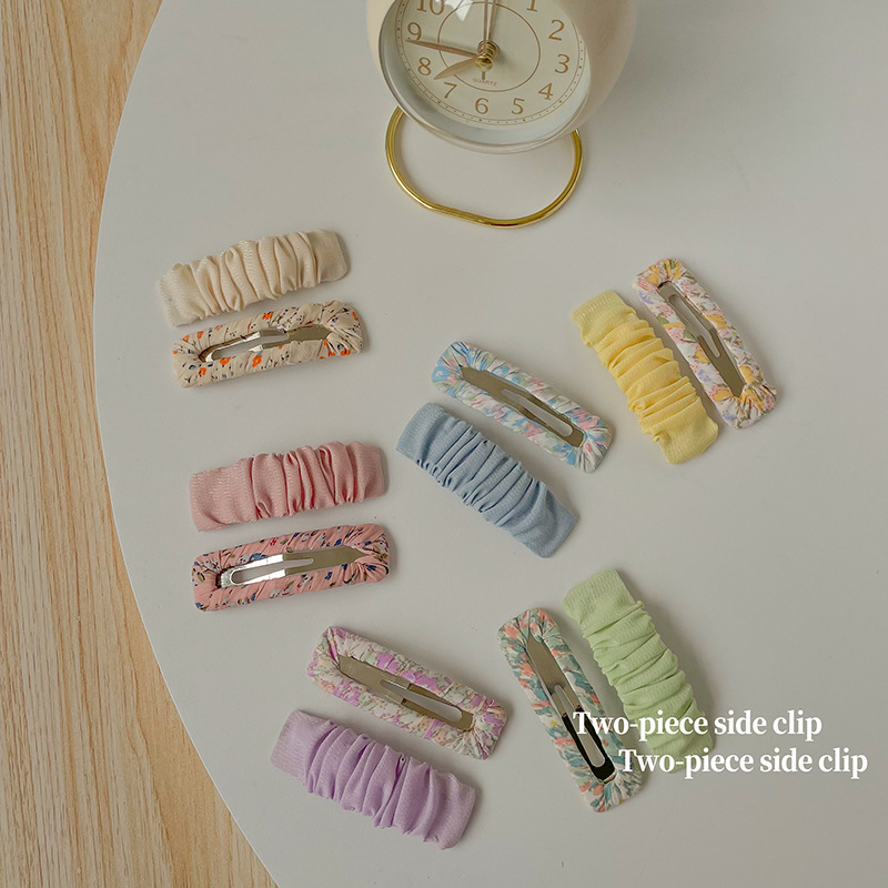 2pcs Girls Sweet Floral Print  - Bobby Pin Bulk のレビューと価格