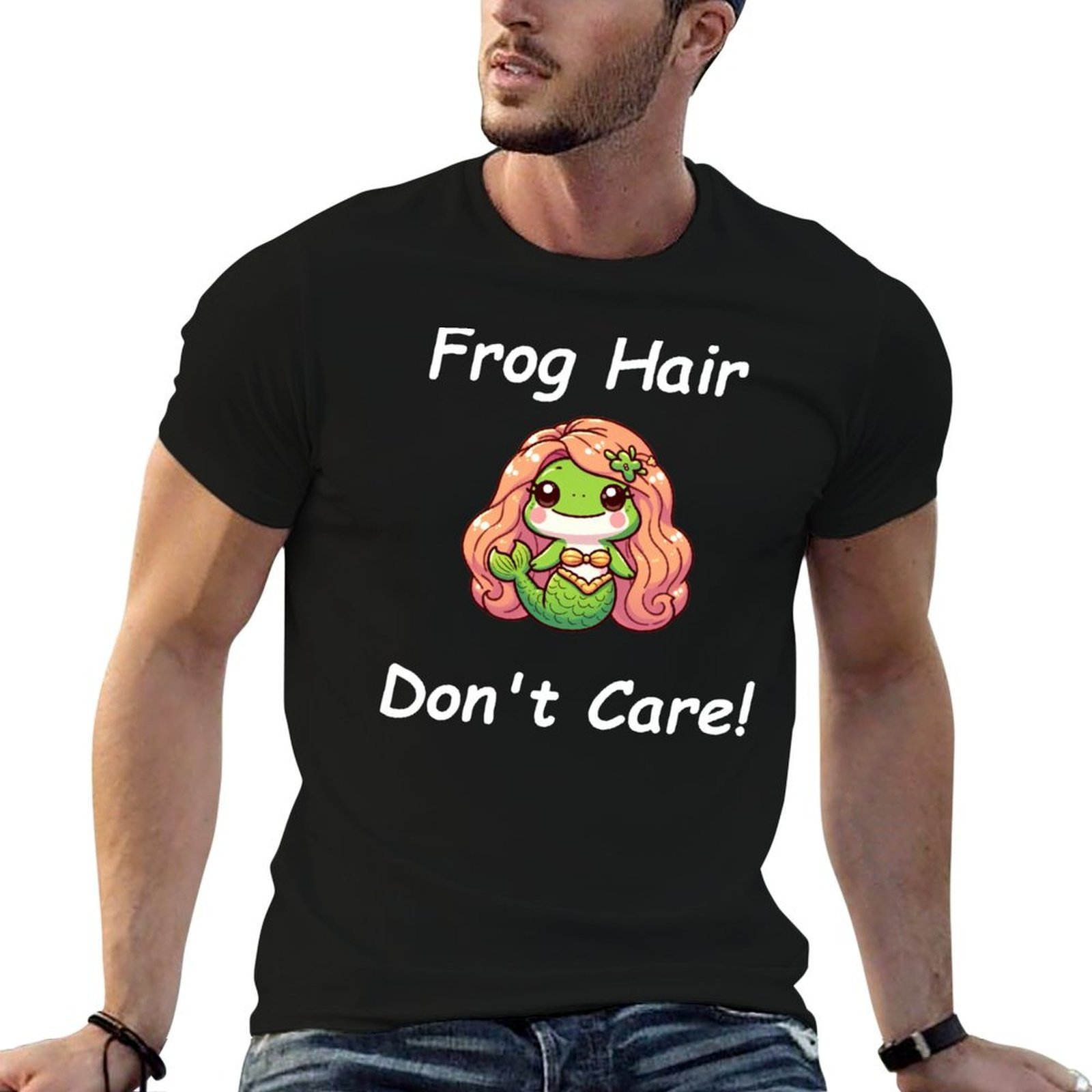 Frog hair don't care! T-Shirt  - Hair Care Luxury Brands のレビューと価格