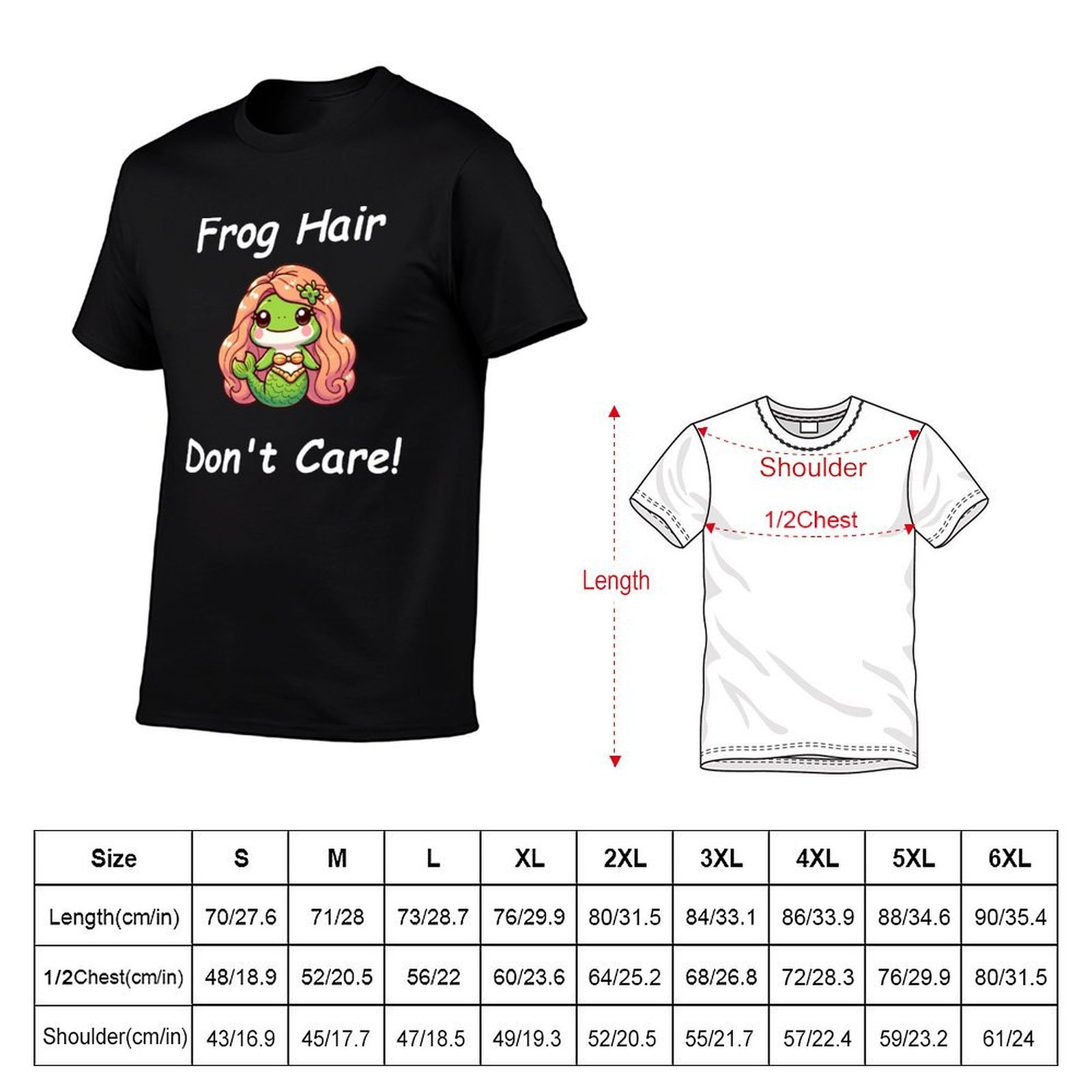 Frog hair don't care! T-Shirt  - Hair Care Luxury Brands のレビューと価格