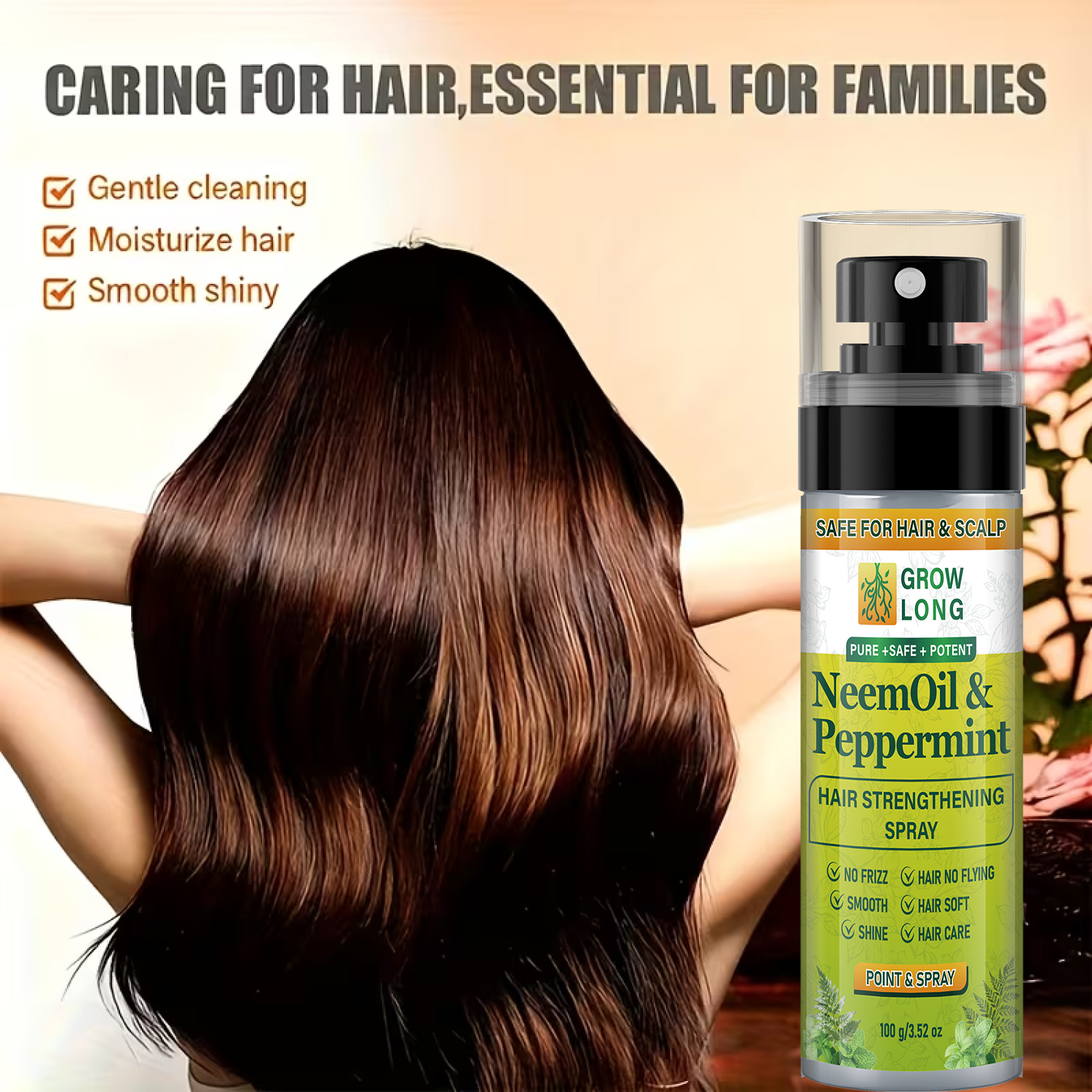 Hair Care Spray, Strengthening - Hair Care Collagen のレビューと価格