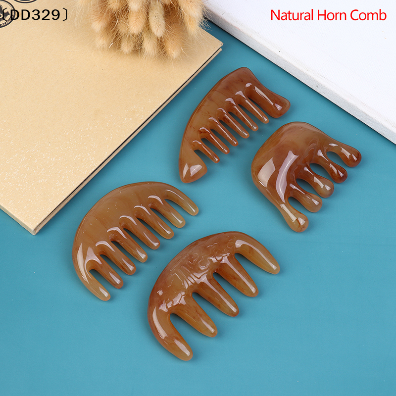 1×Natural Ox Horn Pocket Comb  - Hair Care Naturally のレビューと価格