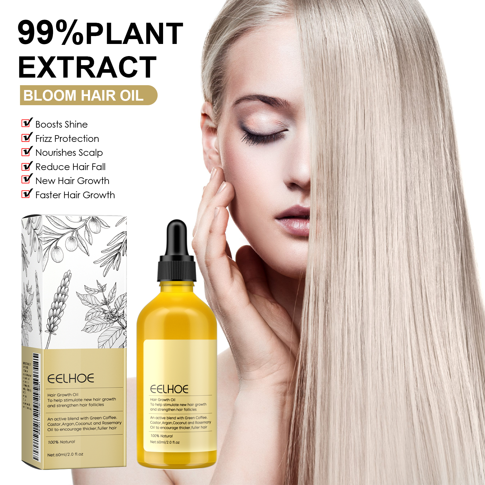 Rosemary Hair Growth Oil 60ml  - Hair Care Growth のレビューと価格