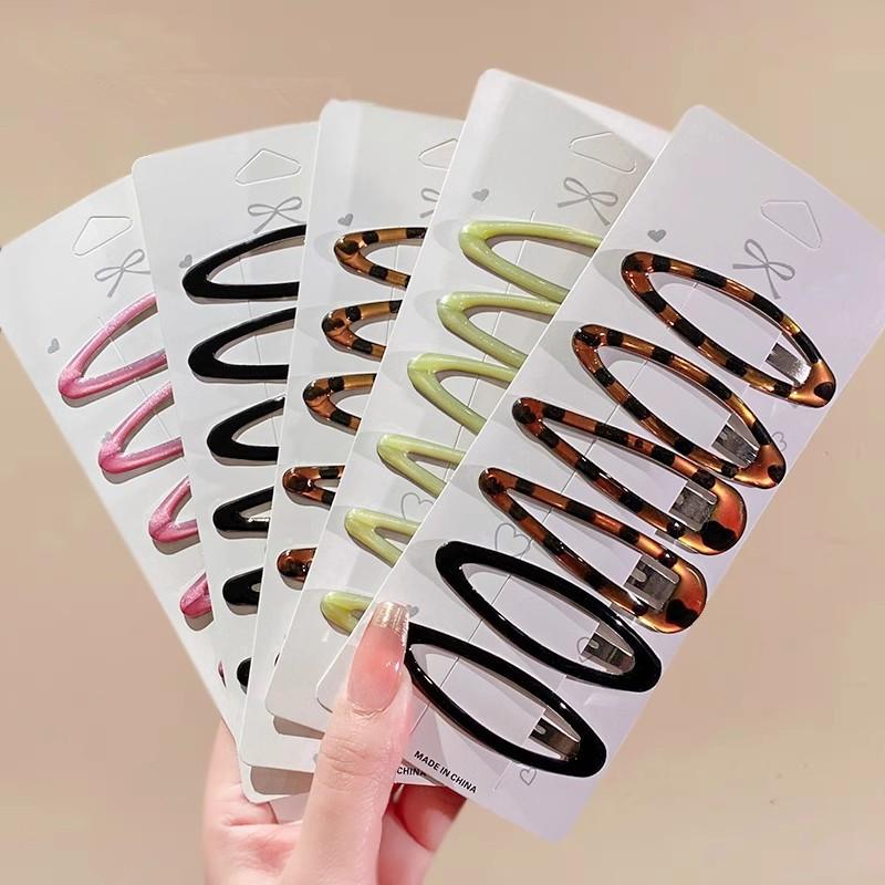 6pcs/pack Geometric Leopard So - Bobby Pin Bulk のレビューと価格