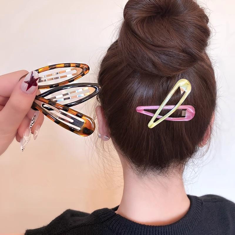6pcs/pack Geometric Leopard So - Bobby Pin Bulk のレビューと価格