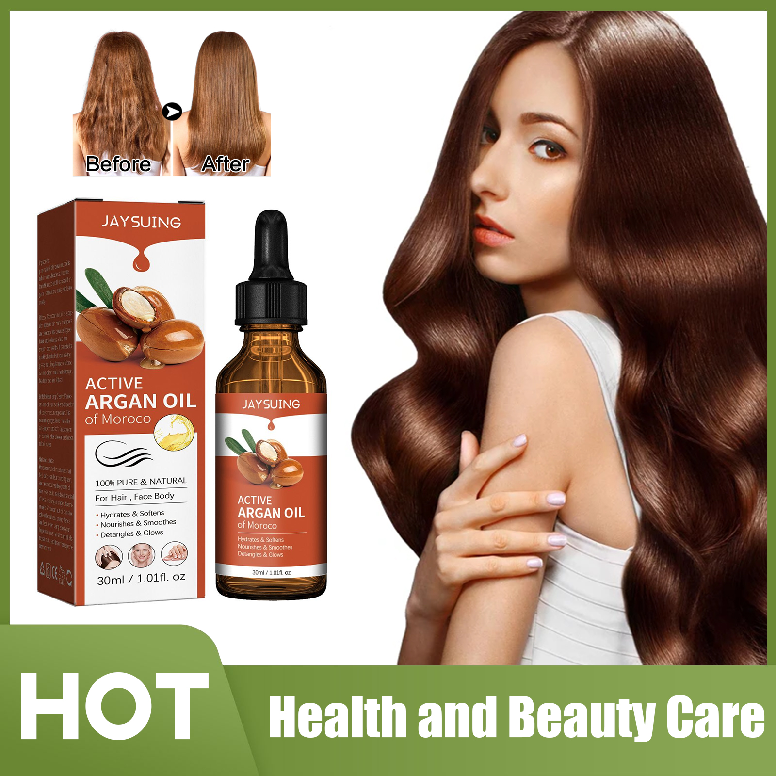 Argan Oil for Hair Treatment S - Hair Care Naturally のレビューと価格