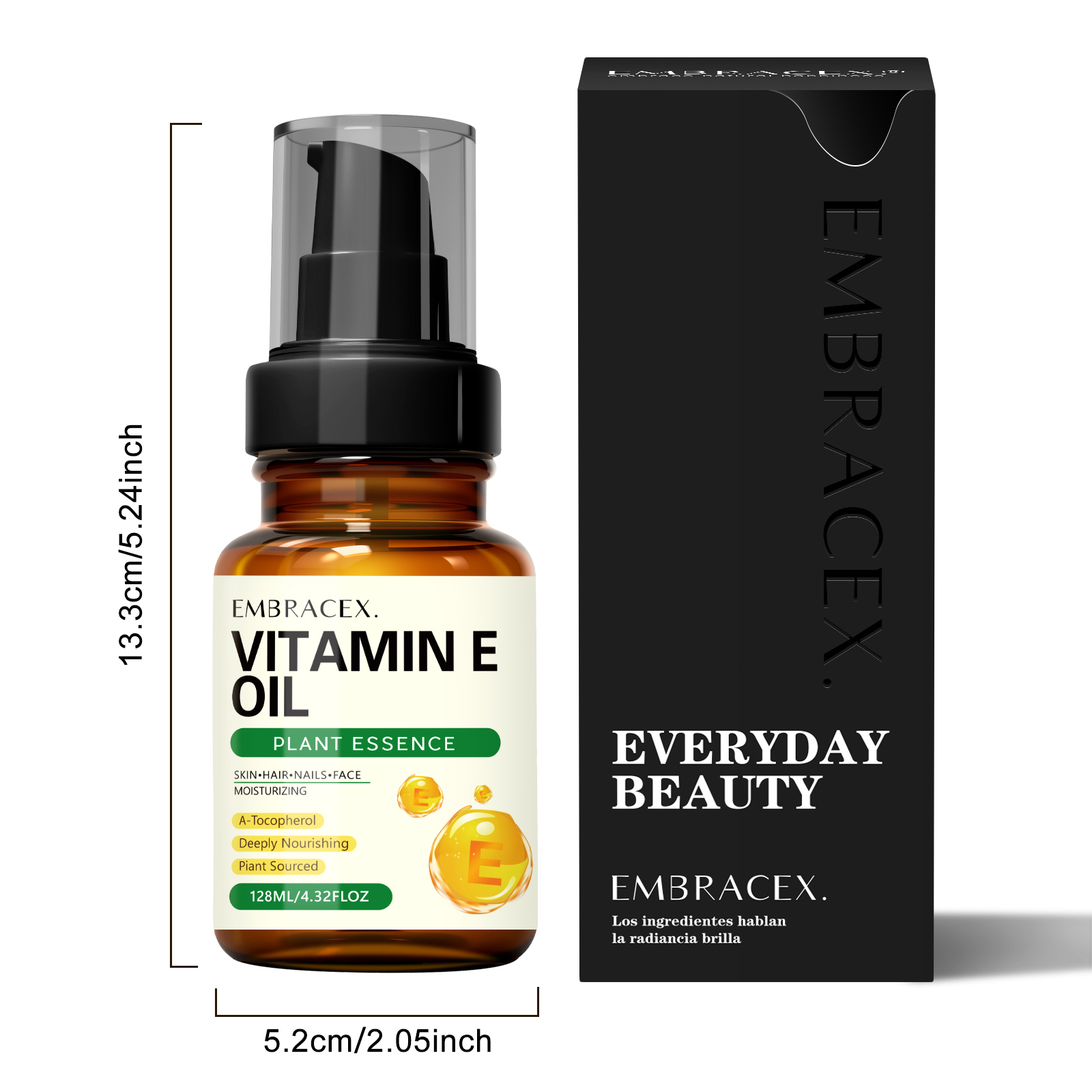 128ml Vitamin E oil Essential  - Hair Care Naturally のレビューと価格