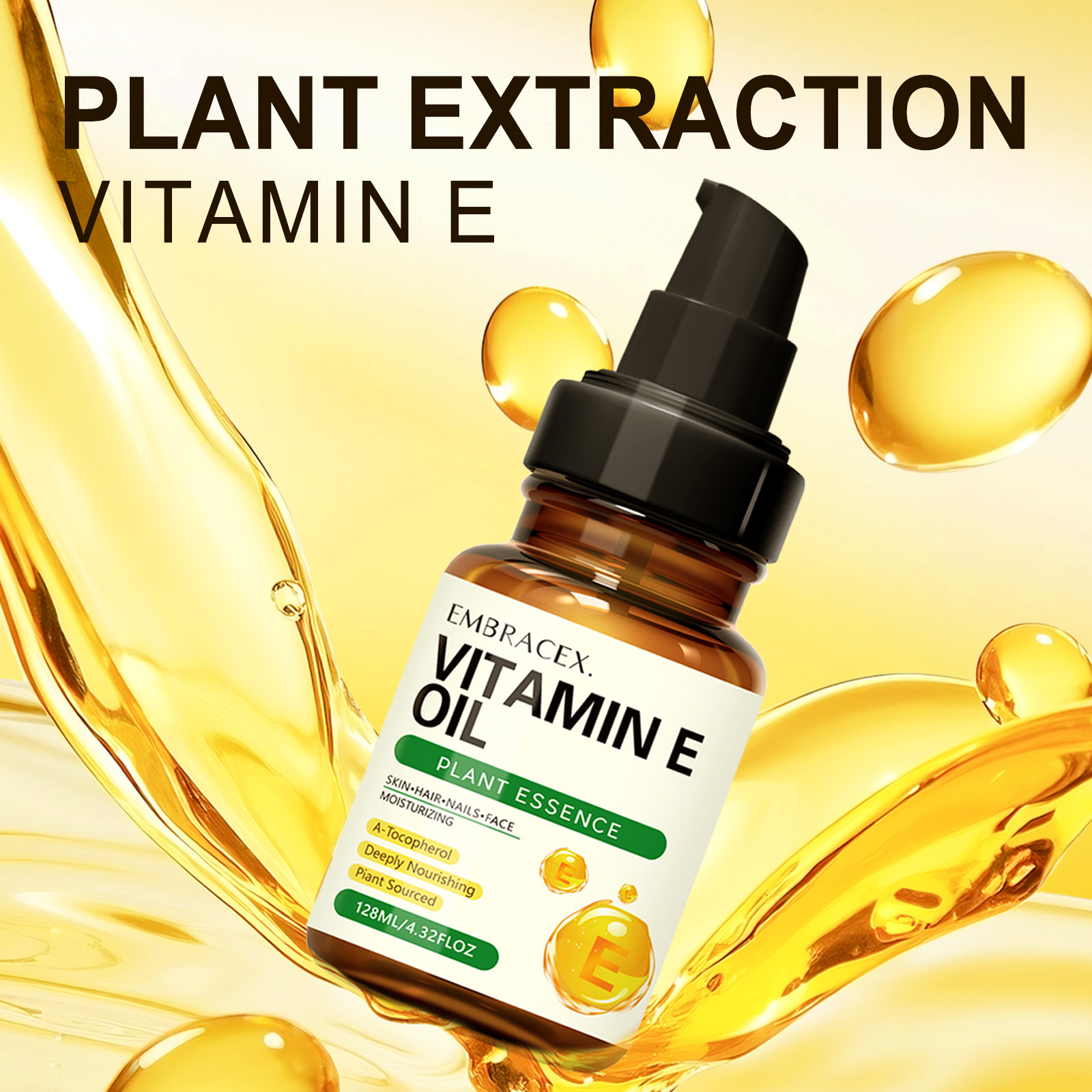 128ml Vitamin E oil Essential  - Hair Care Naturally のレビューと価格