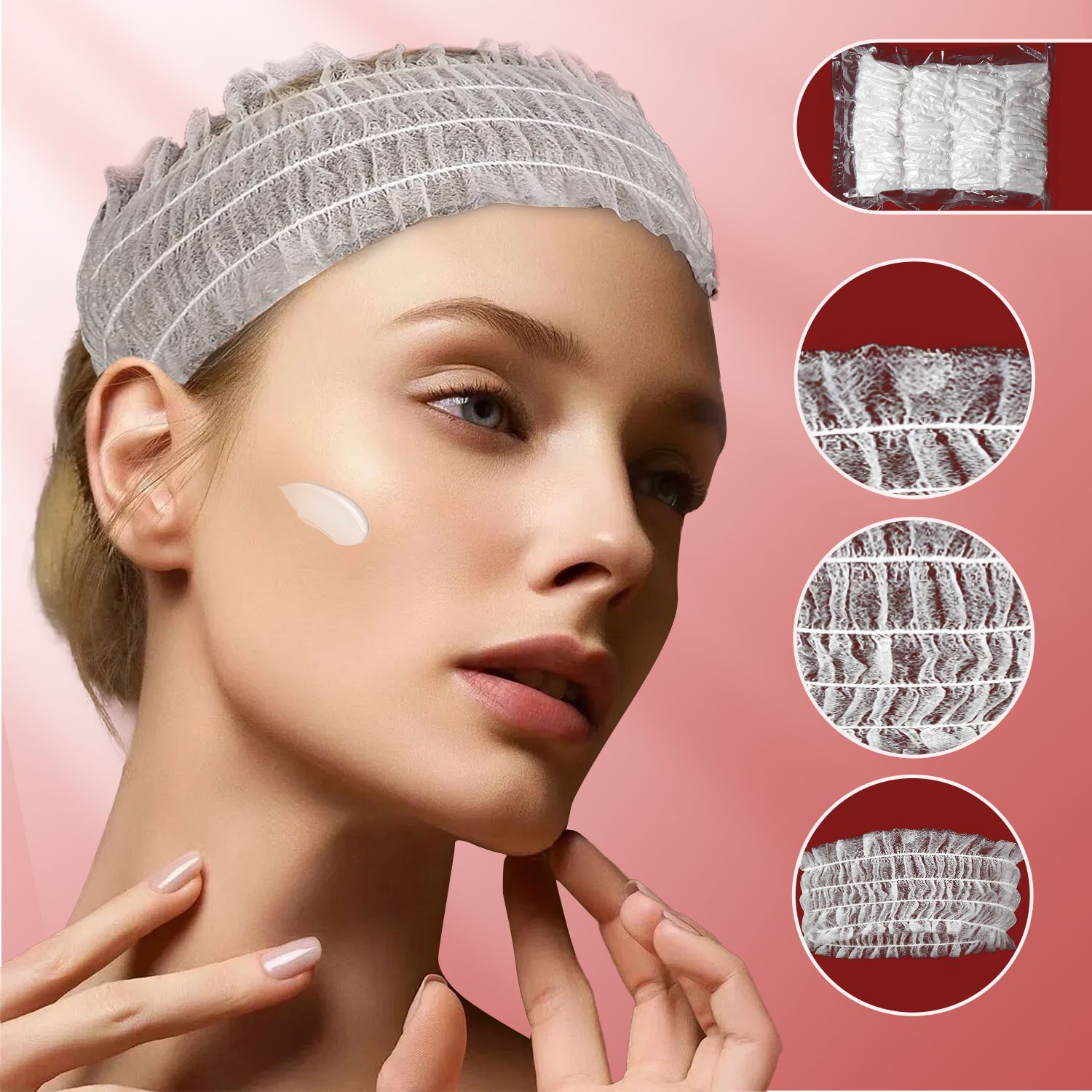 50/20 Pcs Disposable Headbands - Hair Care Journey のレビューと価格