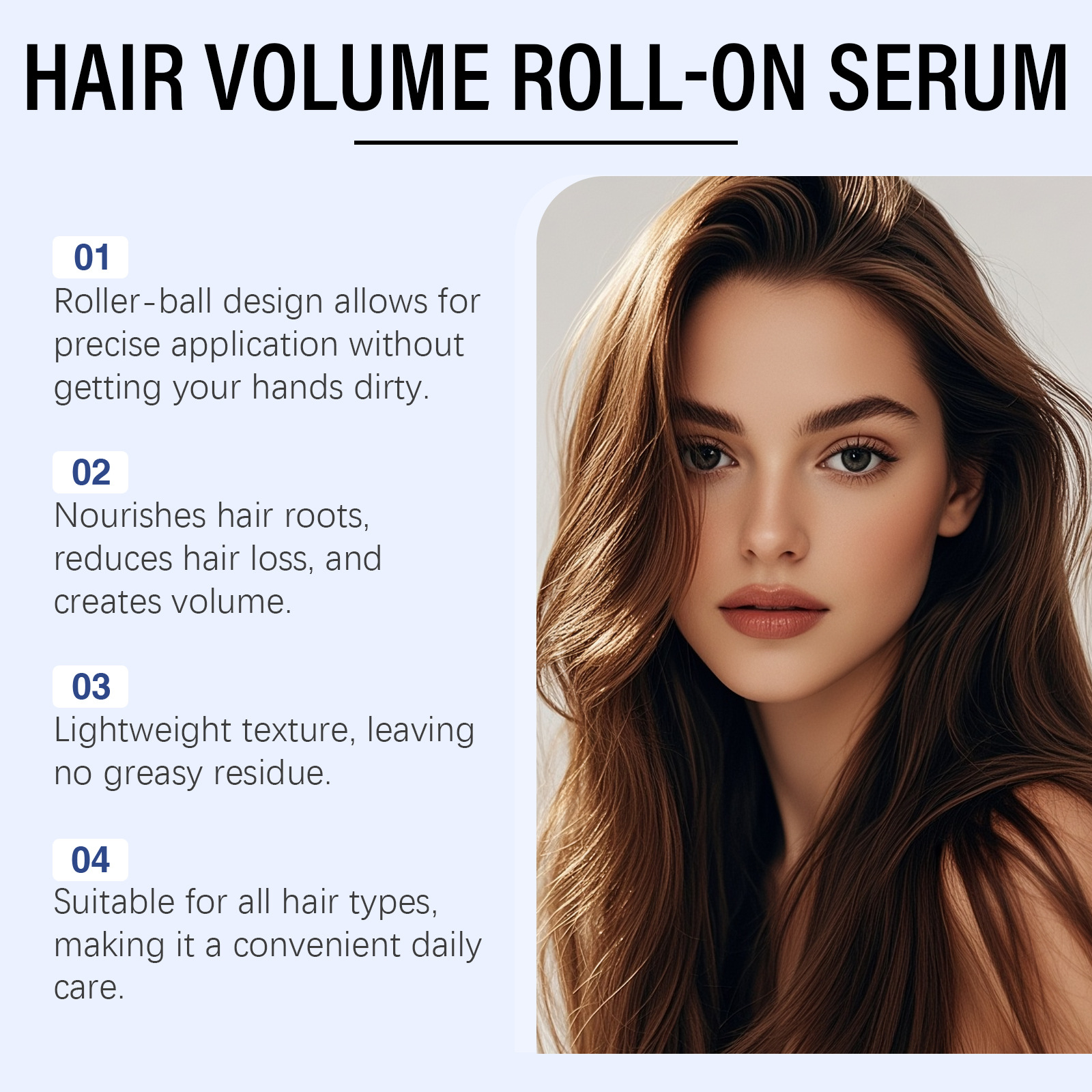 Hair Volume Roll-On Serum Rose - Hair Care Collagen のレビューと価格