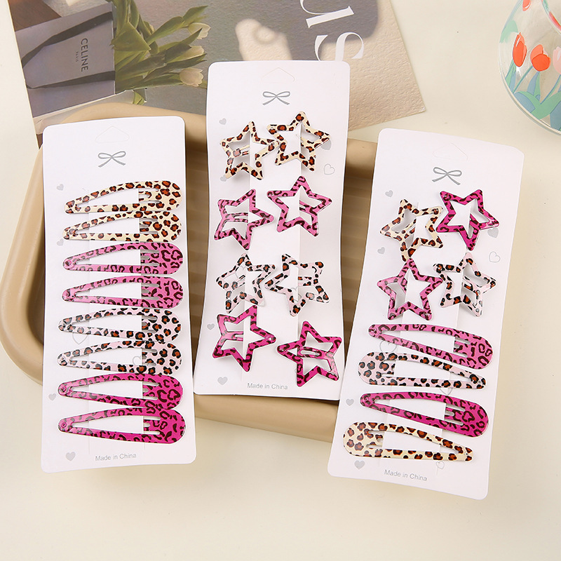 Simple Leopard Print Hairpins  - Bobby Pin Bulk のレビューと価格