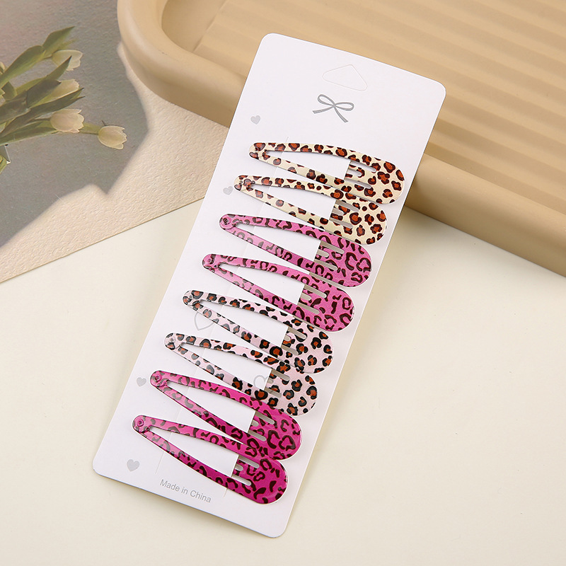 Simple Leopard Print Hairpins  - Bobby Pin Bulk のレビューと価格