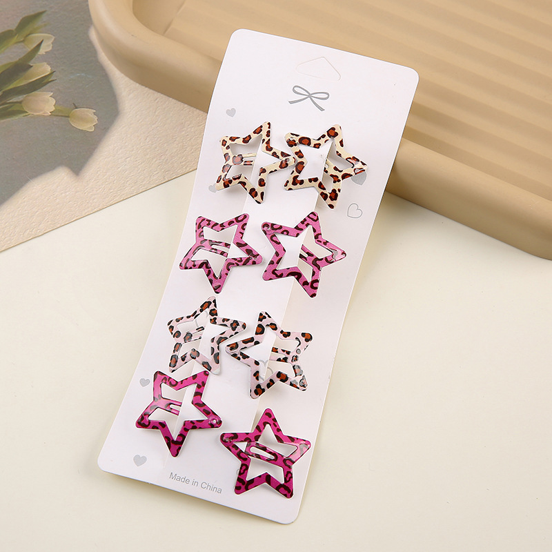 Simple Leopard Print Hairpins  - Bobby Pin Bulk のレビューと価格