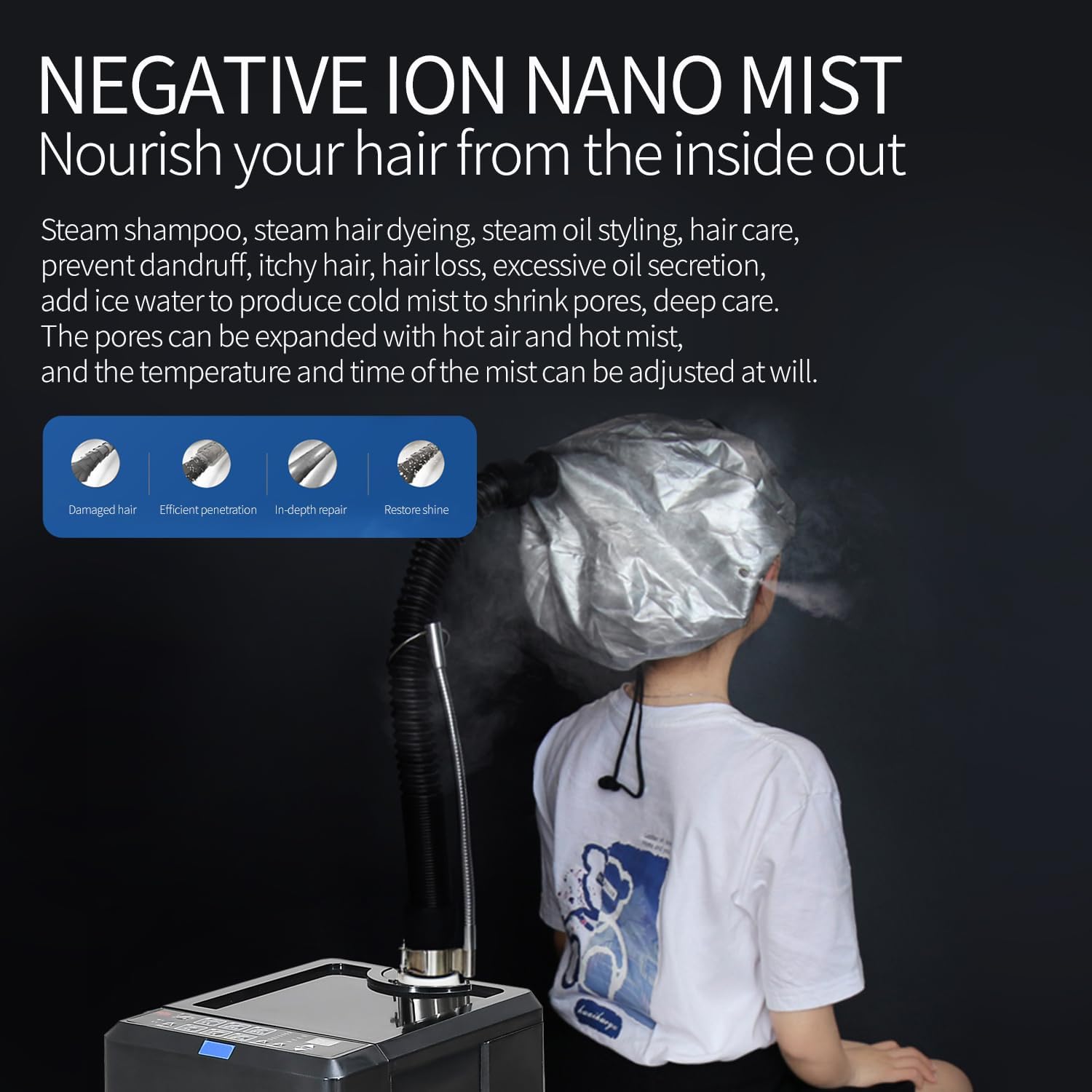 Professional Steam Perm Machin - Hair Care In Salon のレビューと価格